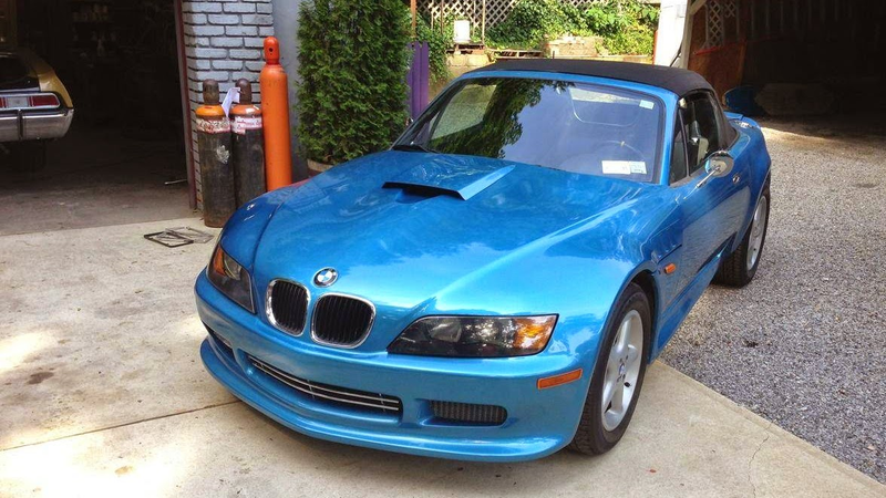 Illustration for article titled This GM Powered BMW Z3 Is Actually A Miata